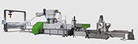 3IN1 Single Stage Die-Face Cutting Plastic Pelletizing and Recycling Machines - 2