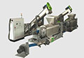 Plastic Waste Recycling Machines with Single Screw Squeezing Drying Machine - 2